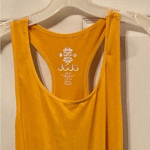 DODO -TANK TOP JUMPSUIT-SLEEVELESS MUSTARD os - Picture 1 of 7